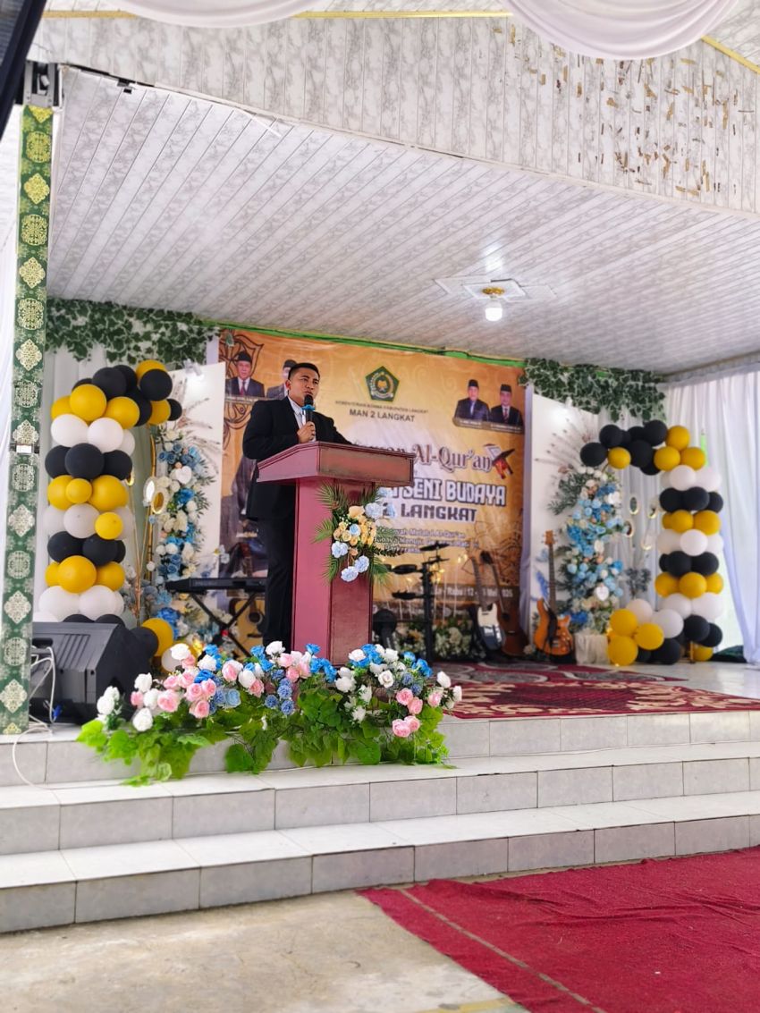 Pagelaran Seni dan Budaya MAN 2 Langkat Diapresiasi Banyak Pihak
