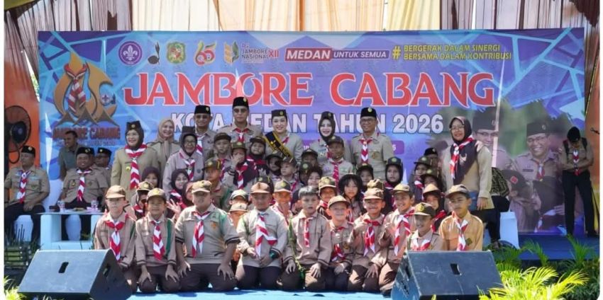 Buka Jambore Cabang 2026, Rico Waas: Pramuka Jadi Benteng Pembentukan Karakter Generasi Muda