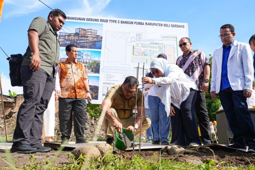 Pengembangan RSUD Bangun Purba Menuju Tipe C Resmi Dimulai