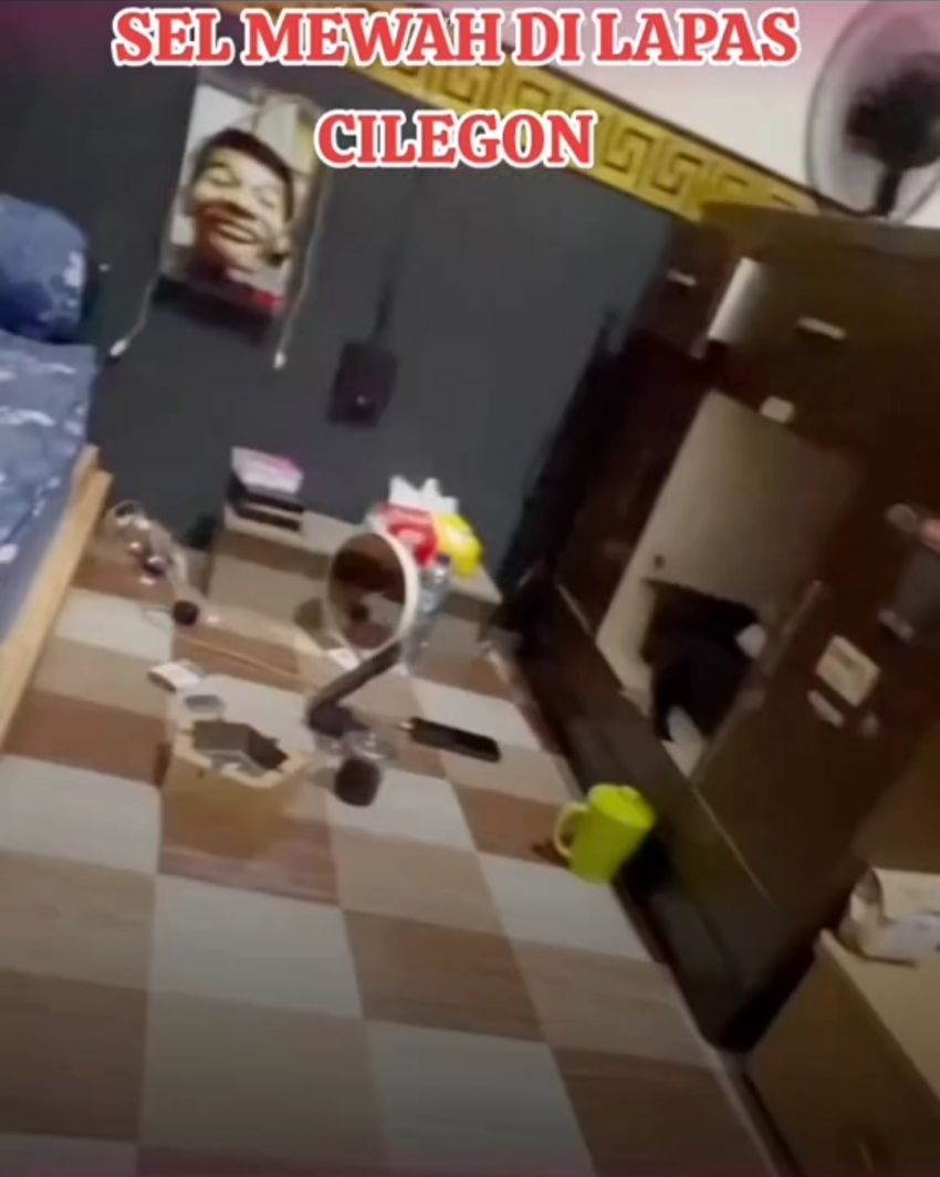 Heboh Sel Mewah di Lapas Cilegon, Humas: Itu Video Lama, Sudah Dibongkar!