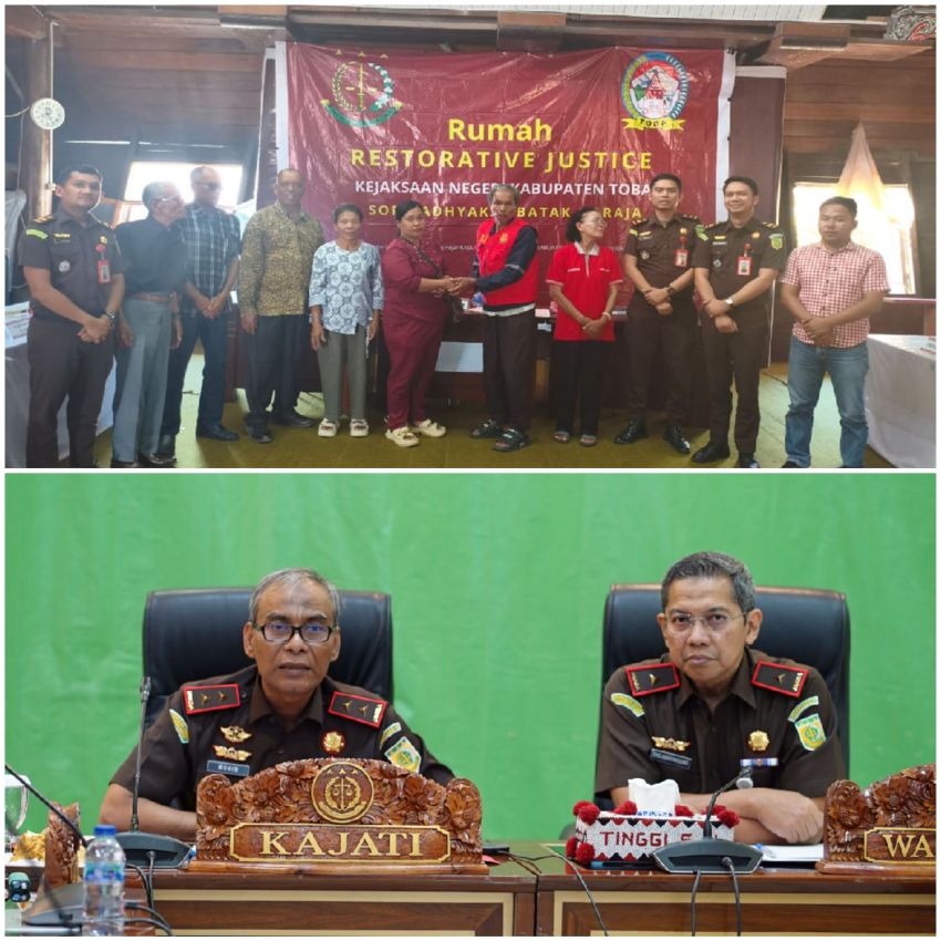 Kejati Sumatera Utara Hadirkan Restoratif Justice, Perkara Paman Ancam Keponakan Berakhir Damai
