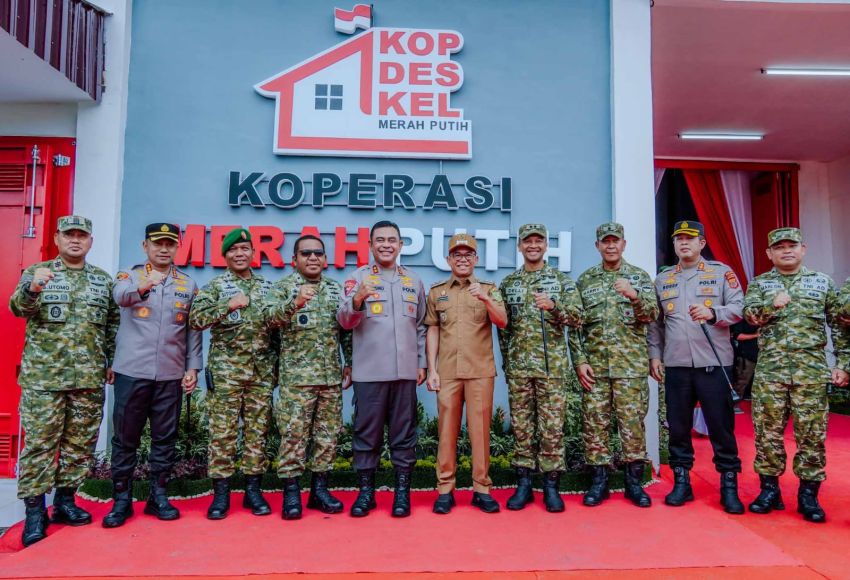 Wakil Wali Kota Medan Zakiyuddin Harahap Hadiri Peresmian Operasional 1.061 Koperasi Merah Putih