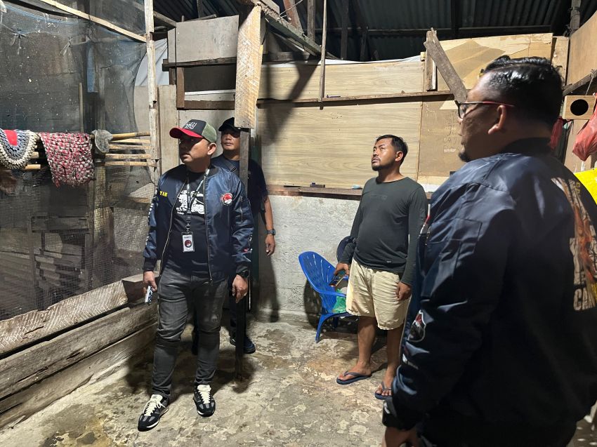 Polrestabes Medan Gerebek Kandang Unggas di Pemukiman Padat Disulap Jadi Sarang Narkoba