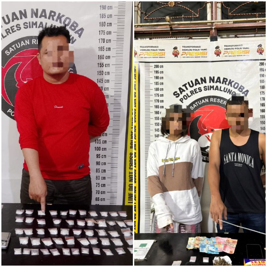 Polda Sumut Bongkar Jaringan Narkoba di Simalungun-Batubara