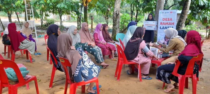 Rumah Zakat Gelar Posyandu Lansia di Desa Simatorkis, " Alhamdullilah bisa berobat Gratis"