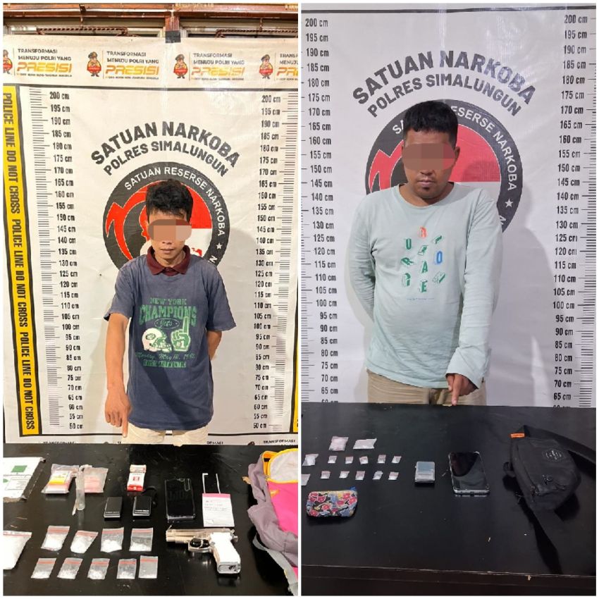 Ungkap Jaringan Narkoba Simalungun-Batubara, Polisi Sita 142 Gram Sabu dan Airsoft Gun