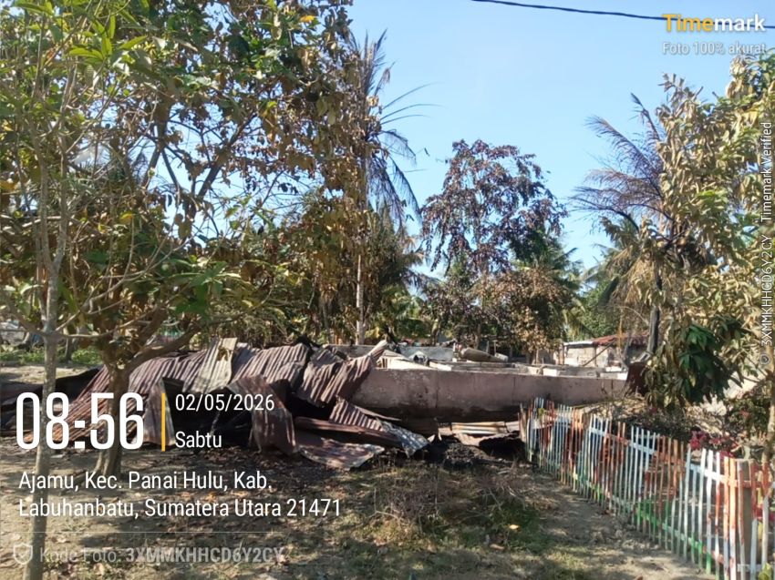 Rumah Papan PKWT Afd II PTPN IV Ajamu Diduga tak Tersentuh Perbaikan Sejak 1964 Hingga 2026