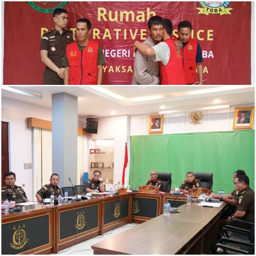 Restoratif Justice Kejati Sumatera Utara Berhasil Pulihkan Hubungan Baik Warga Balige Yang Sempat Terganggu Terlibat Penganiayaan