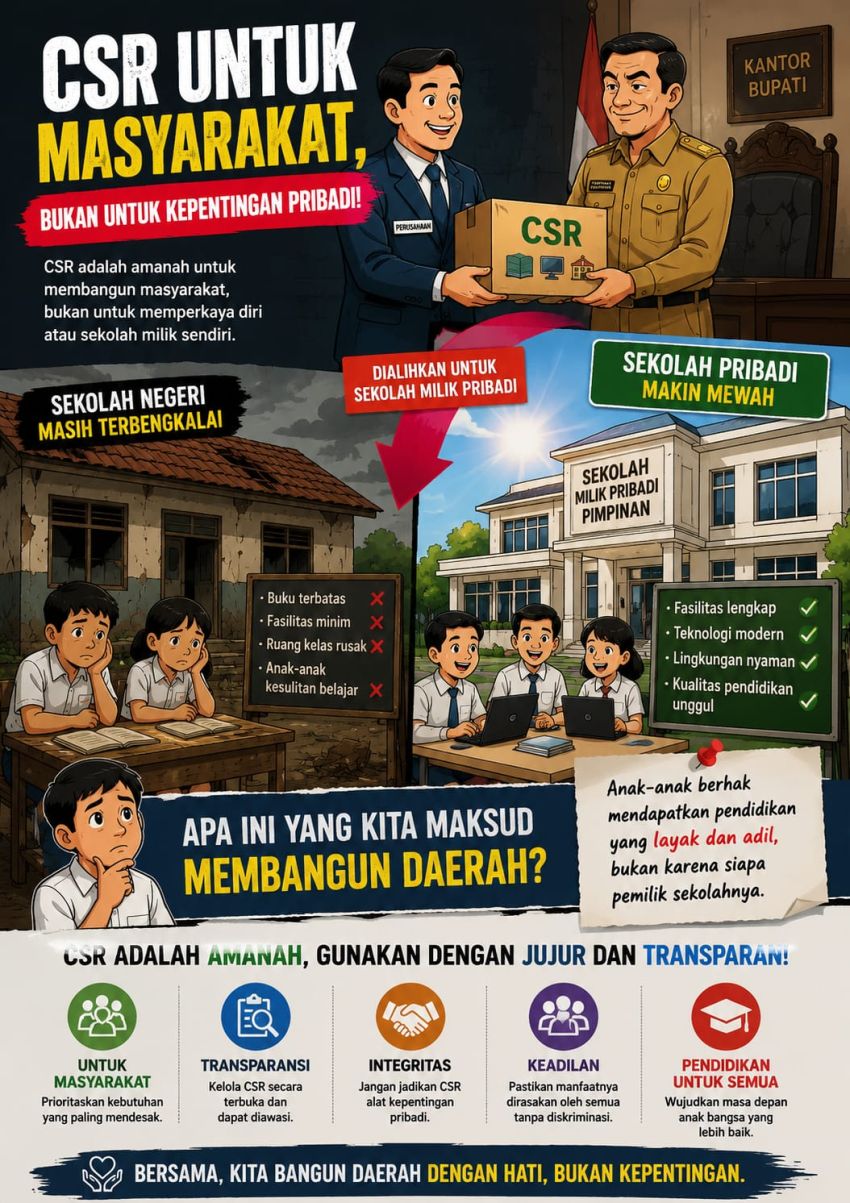 Dugaan Intervensi Bupati Karo dalam Penyaluran Dana CSR, Kembali Disoal