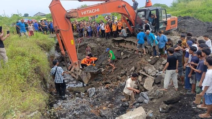 Tertimbun Longsor, 2 Pekerja Pengambil Timah di Area Bekas PT Gunung Gahapi Sakti Ditemukan Tewas