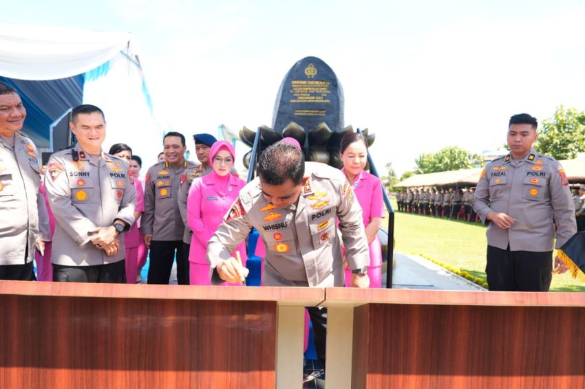 Kapolda Sumut Resmikan SPPG dan 40 Rumah Dinas Personel di Kompi II Batalyon A Brimob