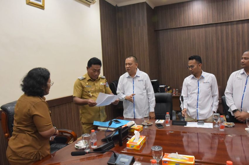 Penataan Kabel Optik di Lubuk Pakam Terus Berjalan, 3 Kilometer Telah Tertata