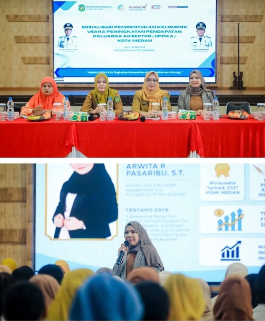 Dongkrak Ekonomi Keluarga Akseptor, Pemko Medan Gelar Sosialisasi Pembentukan Kelompok UPPKA
