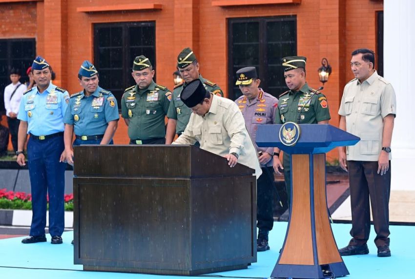 Maruli Simanjuntak Hadiri Taklimat Presiden RI untuk 1.095 Pasis TNI-Polri