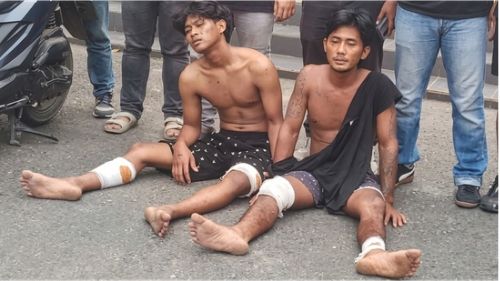 Usai Dipelor Polisi, Ini Penampakan Wajah Dan Peran 2 Begal Pelajar Binjai