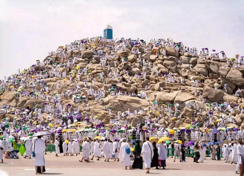 Seluruh Jemaah Indonesia Bertemu Jamaah Seluruh Dunia di Padang Arafah Untuk Laksanakan Wukuf