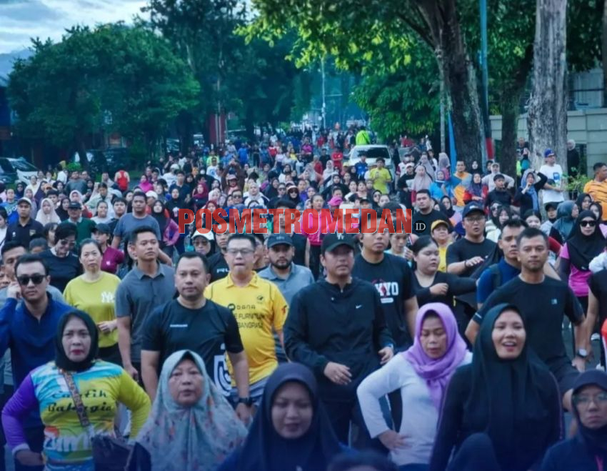 Rico Waas dan Forkopimda Berbaur di CFD Medan