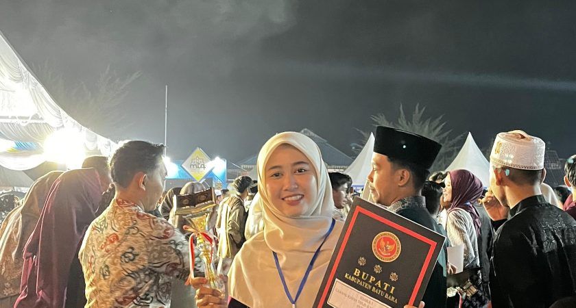 Mahasiswa FDK UINSU Juara I KTIQ Dalam MTQ Kabupaten Batubara