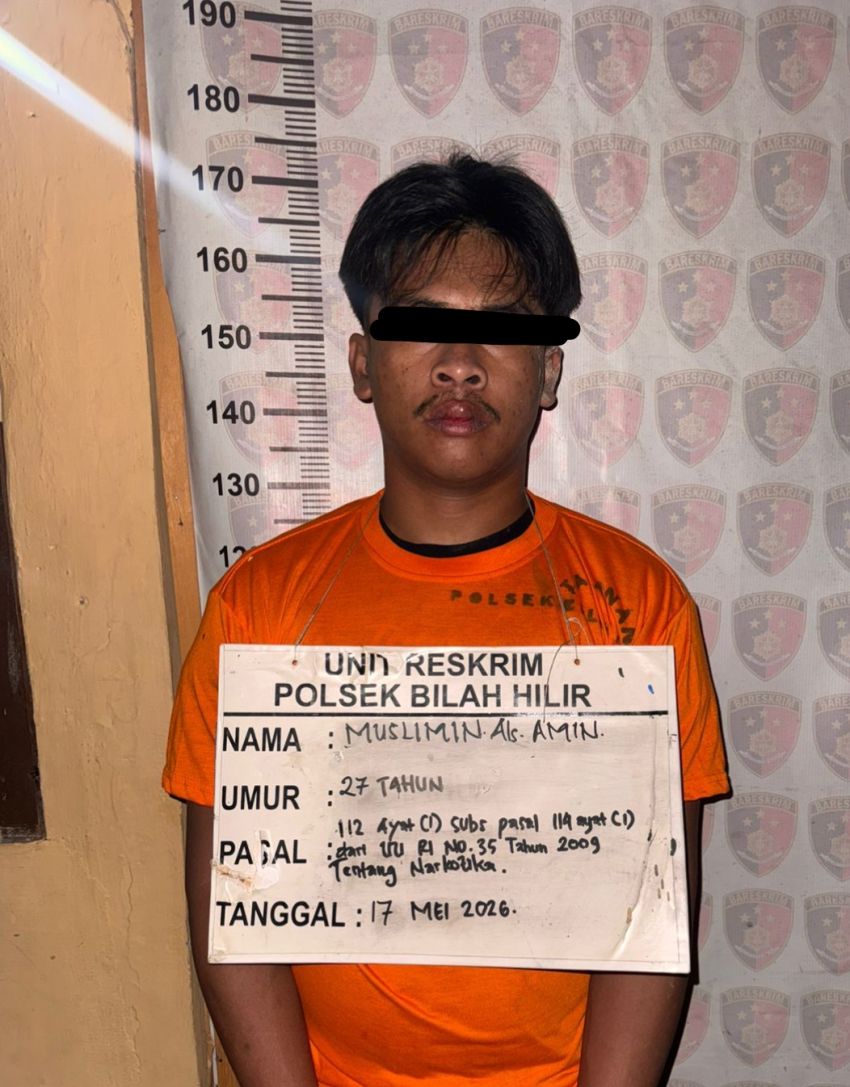 Rekannya Berhasil Kabur, Pria Apes ini Pasang Wajah Pasrah &lrm;