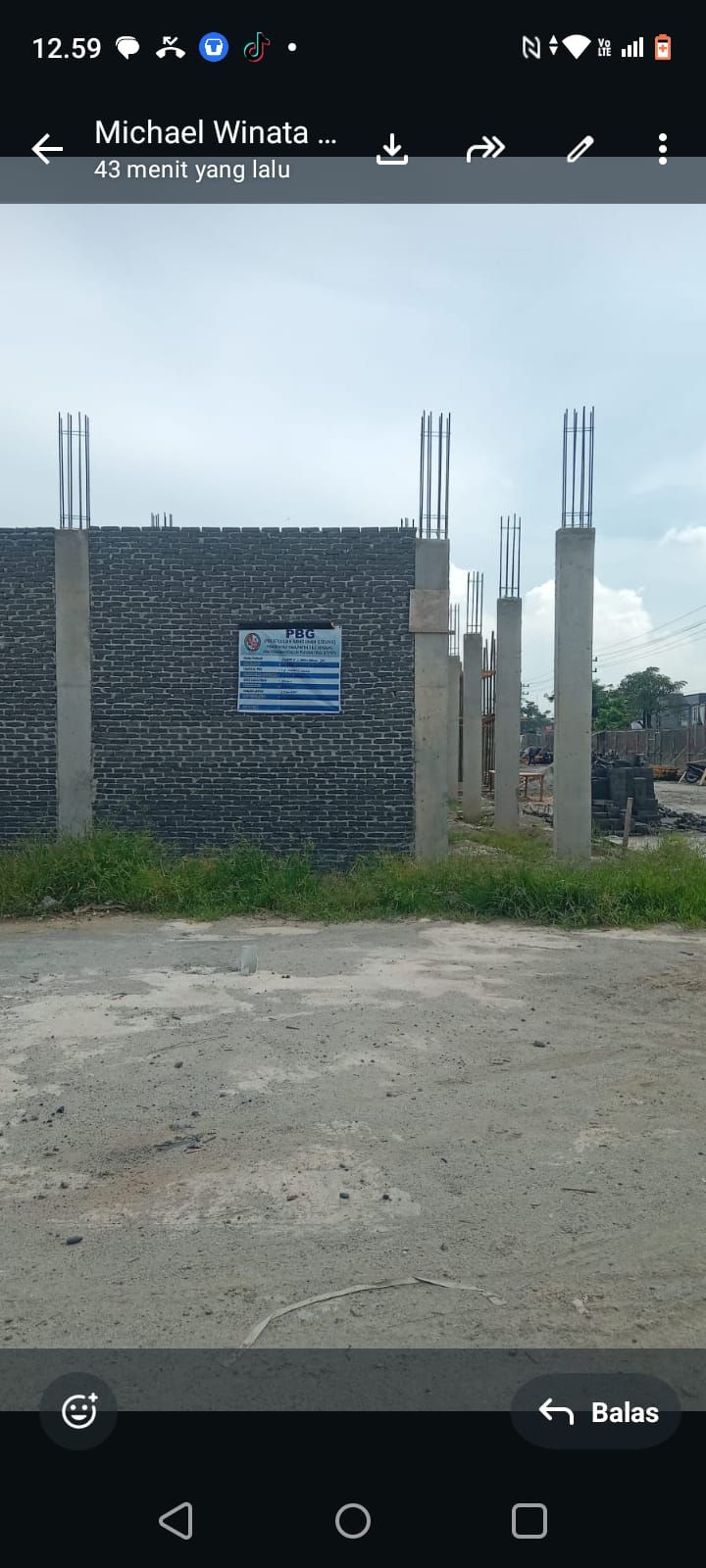 PBG Sudah Diterbitkan, Pekerja Pembangunan Ruko CBD Helvetia Riang Bisa Bekerja Kembali