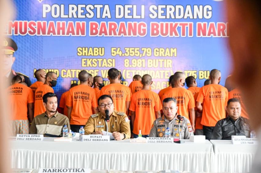Bupati Apresiasi Pengungkapan 89 Kg Sabu, Sanksi Berat Bagi ASN Terlibat