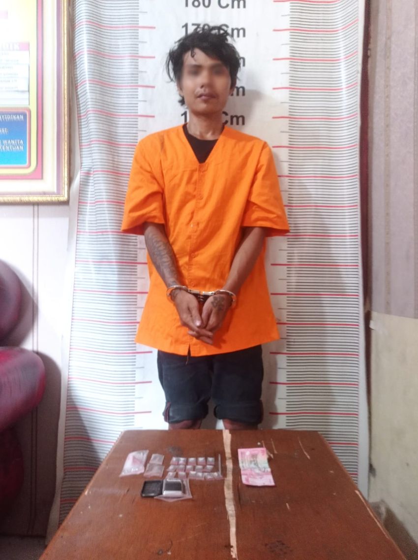 Transaksi Sabu di Rumah Kosong, Eh...Pria Ini Diciduk