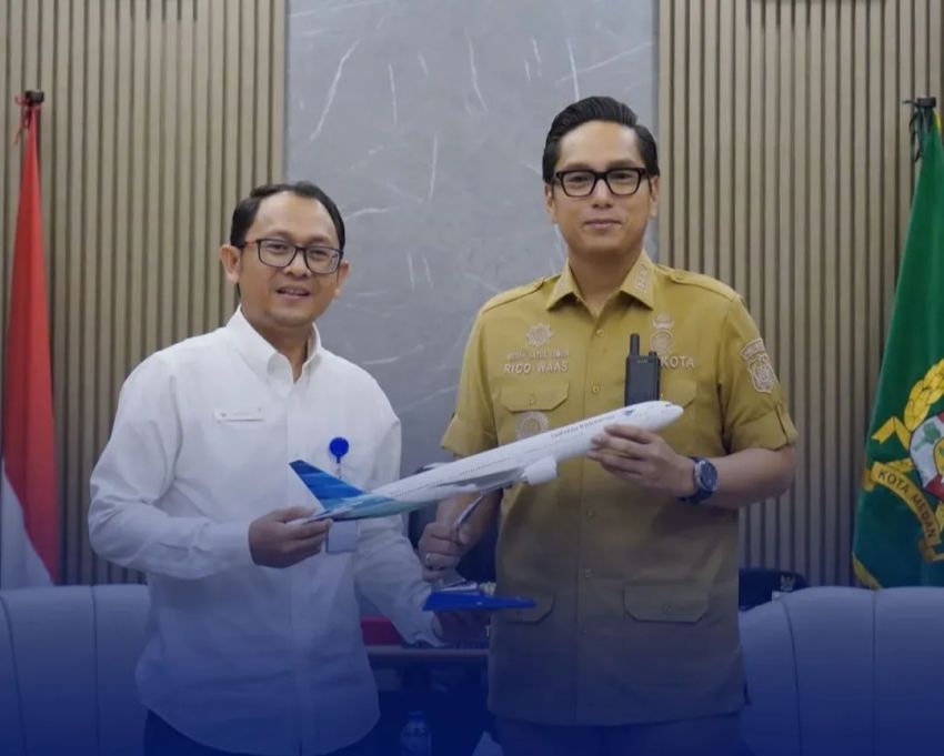 Rico Waas Gandeng Garuda Indonesia, Medan Bidik Sukses APEKSI dan AFF