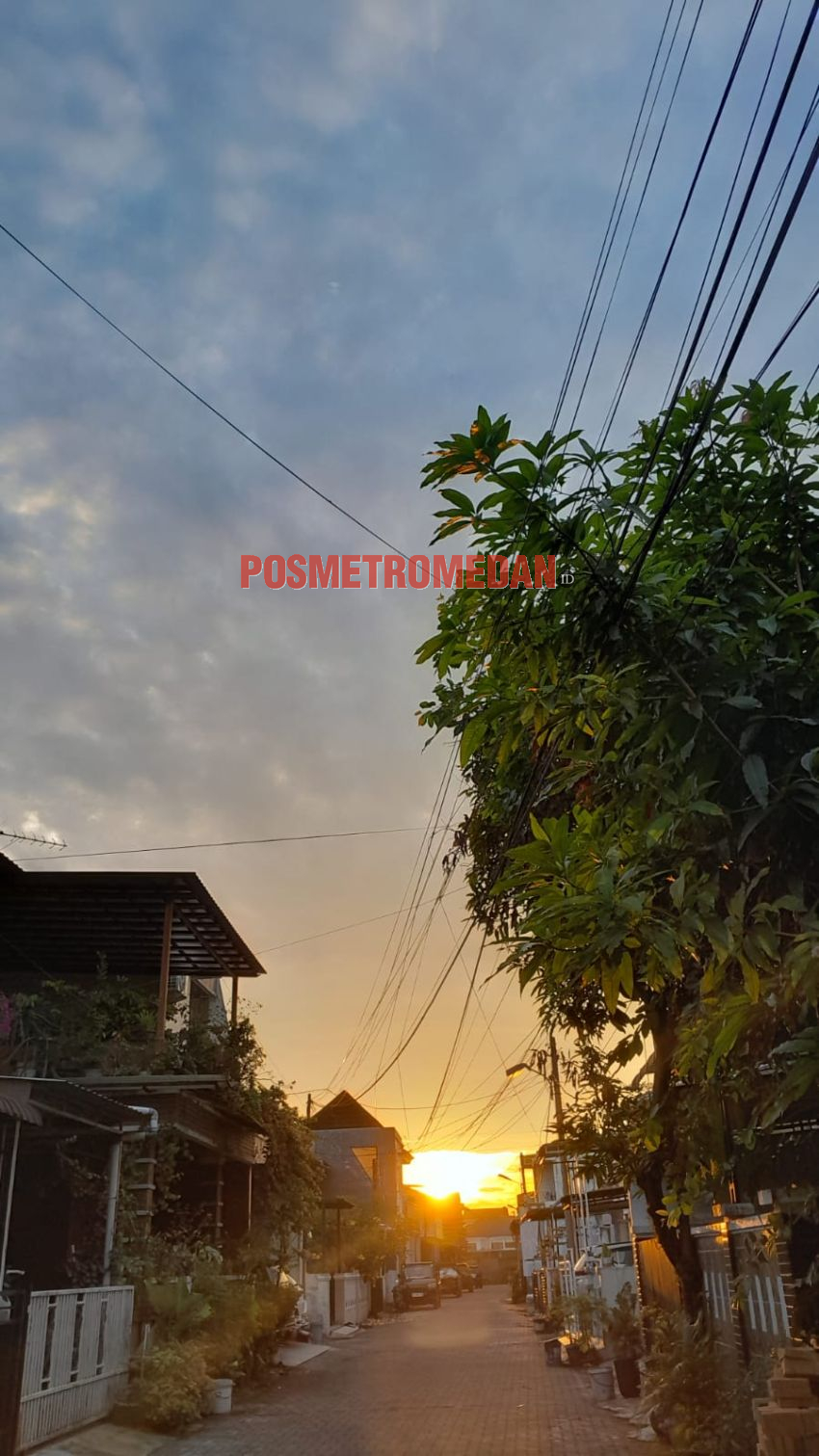 Cuaca Kota Medan, Selasa 5 Mei 2026, Sebagian Besar Wilayah Kecamatan Diprakirakan Berawan