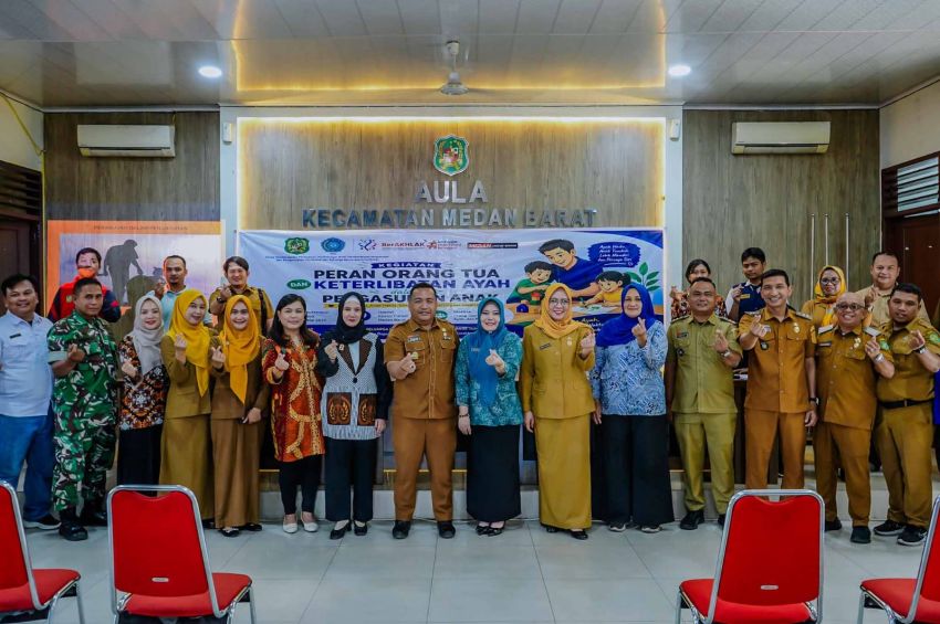 Dinas P3APMP2KB Medan Perkuat Ketahanan Keluarga, Dorong Peran Ayah dalam Pengasuhan Anak