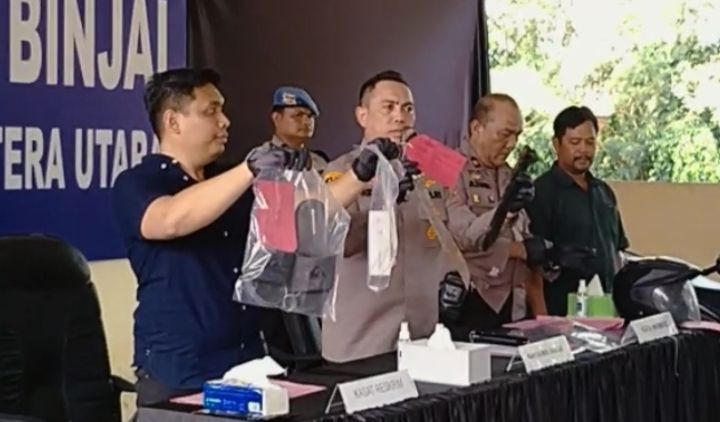 Dua Pelaku Begal Pelajar Binjai Beraksi Secara Mobile di Jalanan