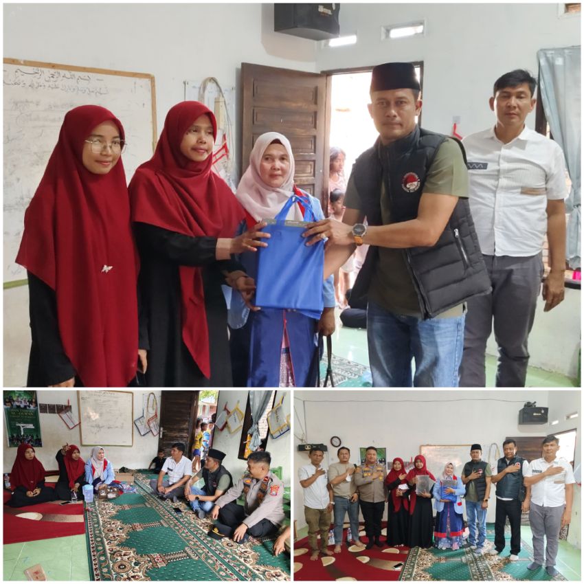 Satres Narkoba Polresta Deli Serdang Salurkan Bantuan Al-Qur'an