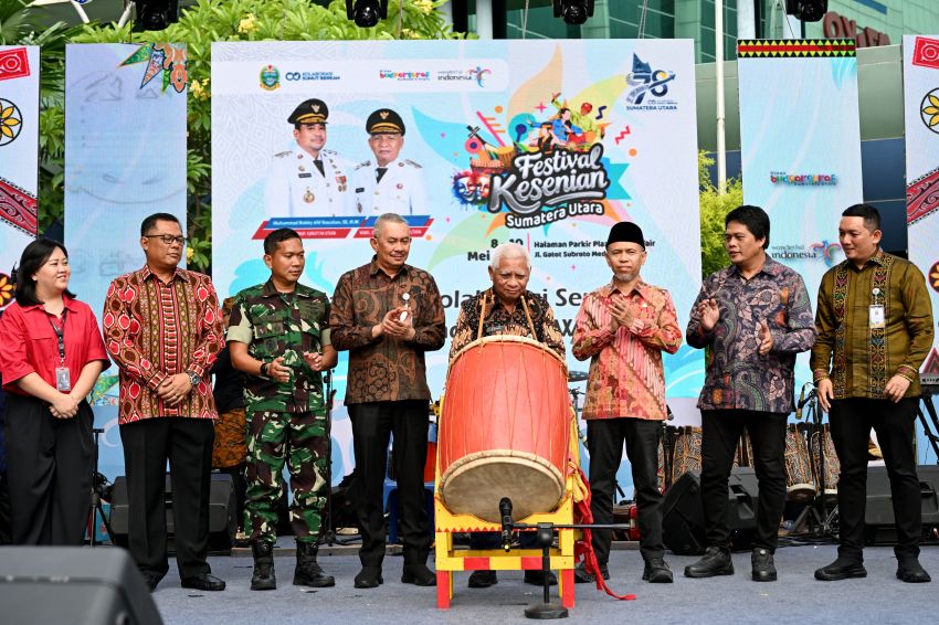 Wagub Surya Harapkan Festival Kesenian Sumut Jadi Ruang Merawat Identitas Budaya dan Harmoni Keberagaman