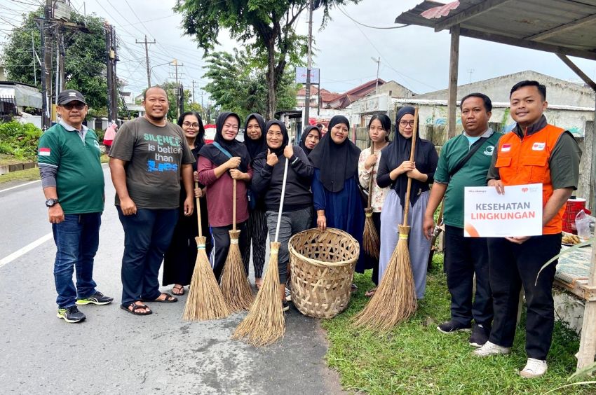 Rumah Zakat Dukung Gotong Royong Warga, Wujudkan Kawasan Bersih dan Sehat