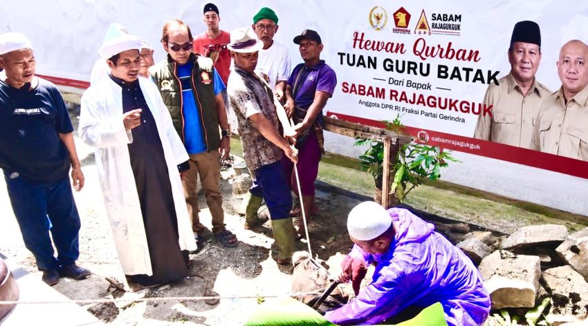 Sapi Kurban Sabam Rajagukguk Bawa Keberkahan di 8 Titik Sumatera Utara