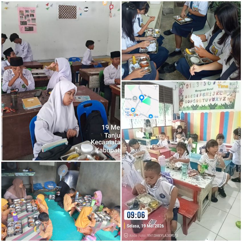 Polresta Deli Serdang Distribusikan Ribuan Porsi MBG