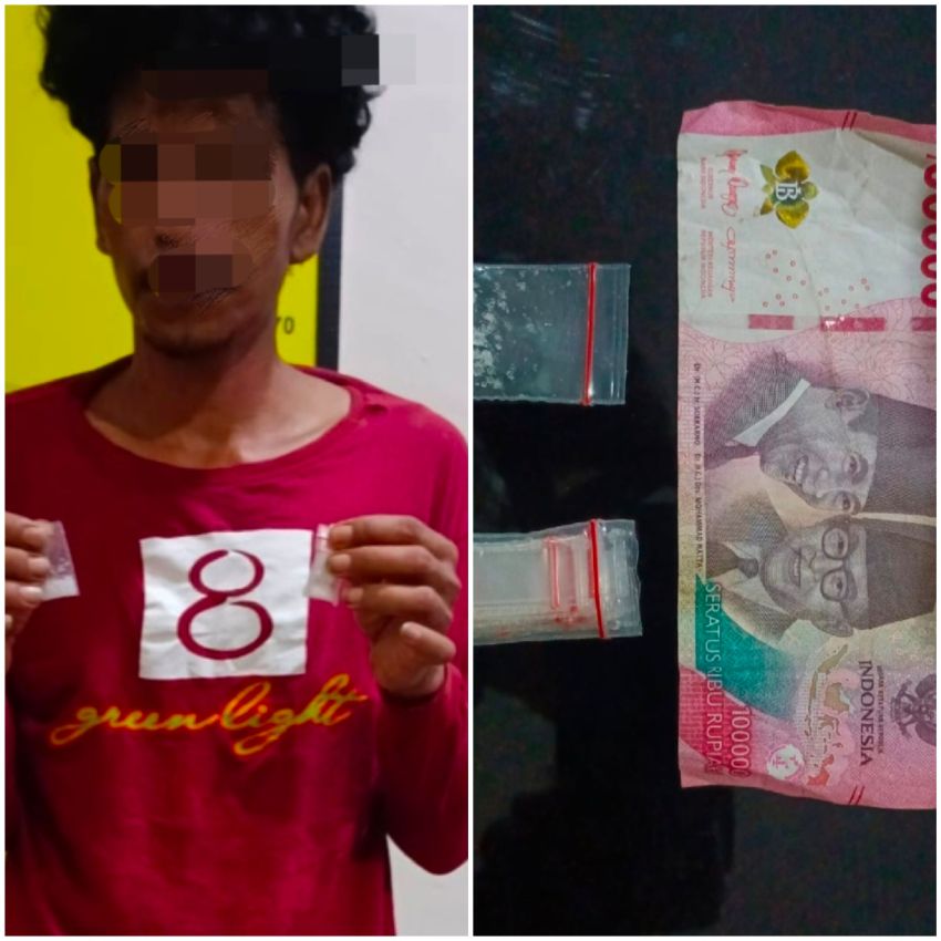 Polsek Biru-biru Ungkap Kasus Sabu di Bekas Kafe, Seorang Pria Diamankan