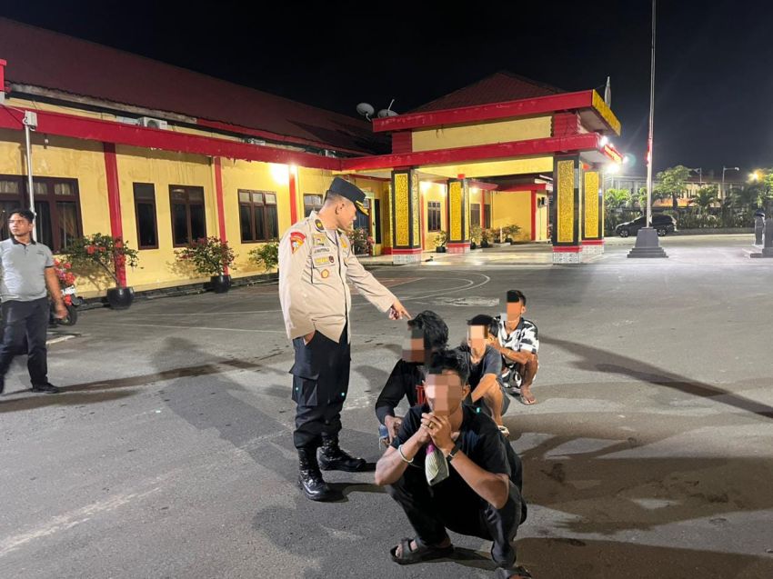 Patroli KRYD Belawan Sikat Premanisme hingga Tawuran