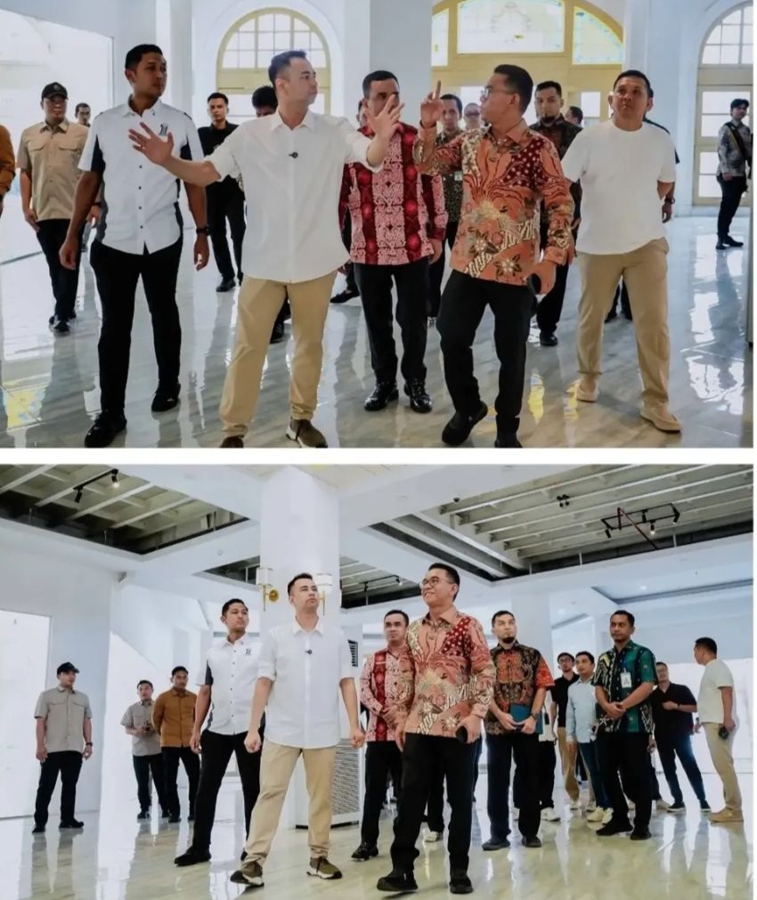 Raffi Ahmad Terpukau Warenhuis, Siap Dorong Kolaborasi Kreatif di Kota Medan