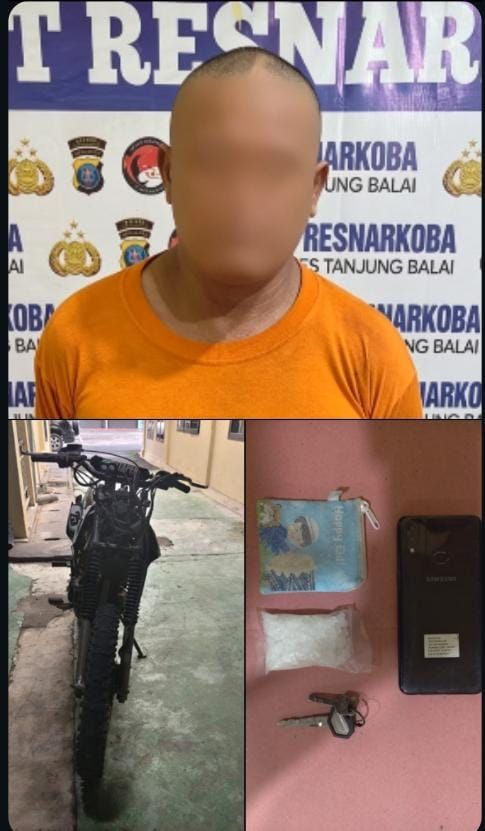 Pengedar Sabu Asal Labura Diciduk, 29,78 Gram Barang Bukti Disita