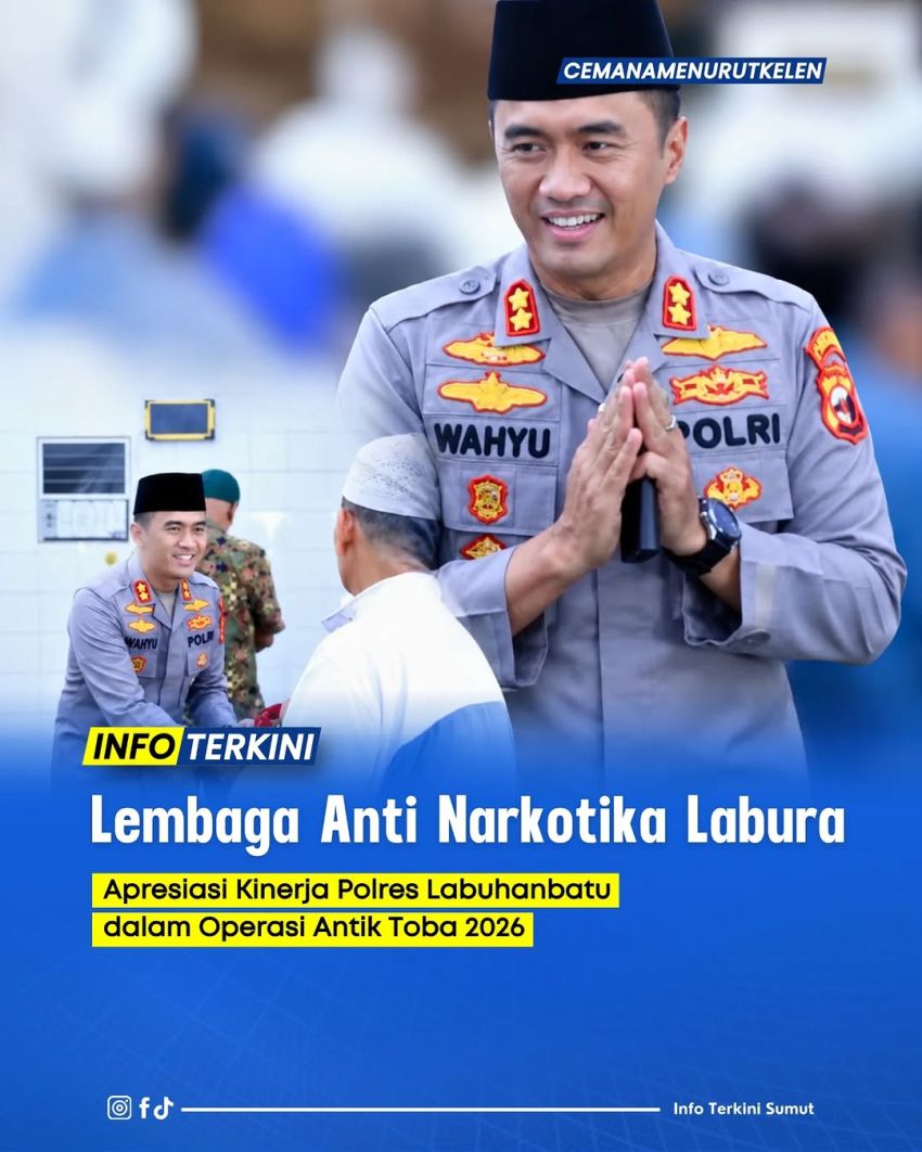LAN Labura Apresiasi Polres Labuhan Batu Gelar Ops Antik Toba 2026