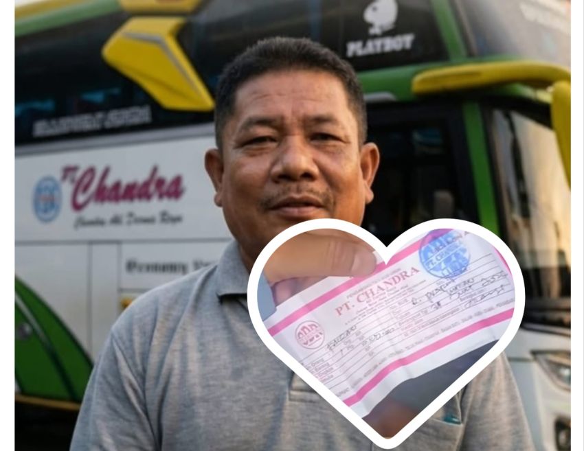 Sopir Bus Chandra Minta Maaf Usai Viral Turunkan Penumpang di Jalan