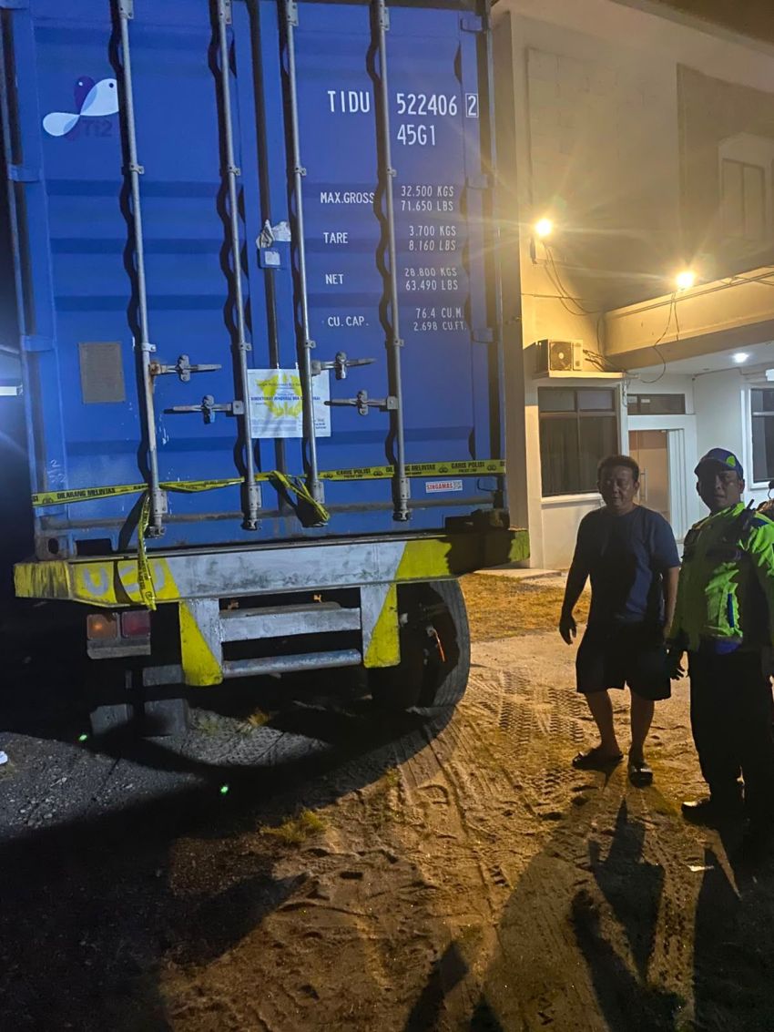 Remaja di Sergai Tewas Tabrak Truk Parkir