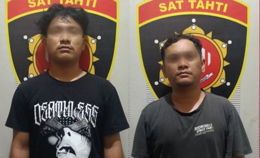 Polres Toba Ringkus 2 Pelaku Pencurian Sepeda Motor di Kecamatan Tampahan