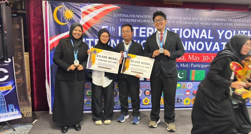 Mahasiswa UINSU Raih Dua Medali Perak di 5th International Youth Summit 2026