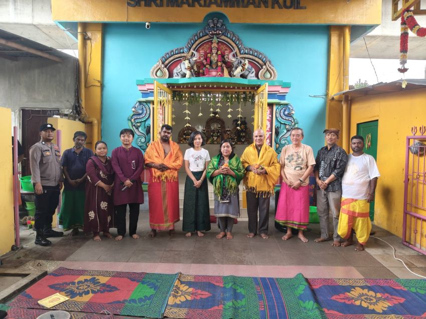 Aani Tiruvila Perkuat Bhakti dan Persatuan Umat Hindu Tamil di Medan