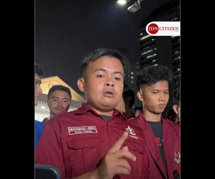 Cair! Ketua BEM Fakultas Hukum UBK Akui Terima Cuan Dari Oknum Polisi Saat Aksi di Kawasan Istana