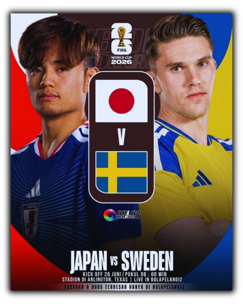 Pagi Nanti: Jepang vs Swedia, Sama-sama Ngotot Tiket Lolos