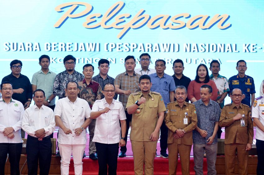 Diapresiasi, Gercep Gubsu Atasi Kendala Kontingan Pesparawi di Monokwari