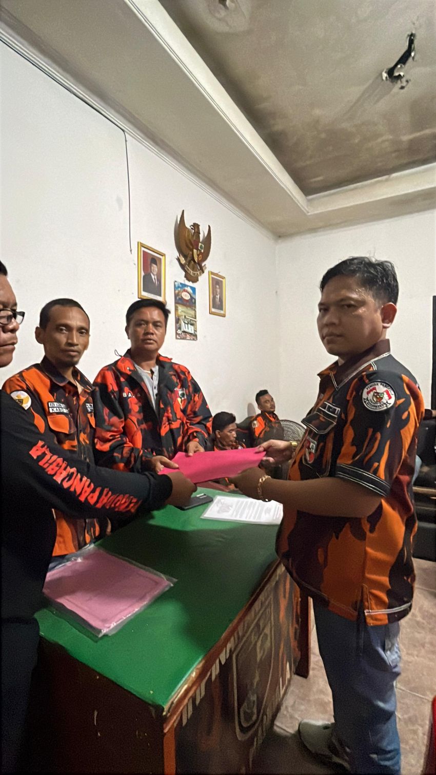 Kantongi Dukungan 15 Ranting, Dapithe Sianturi Resmi Daftar Calon Ketua PAC PP DK Perumnas Mandala