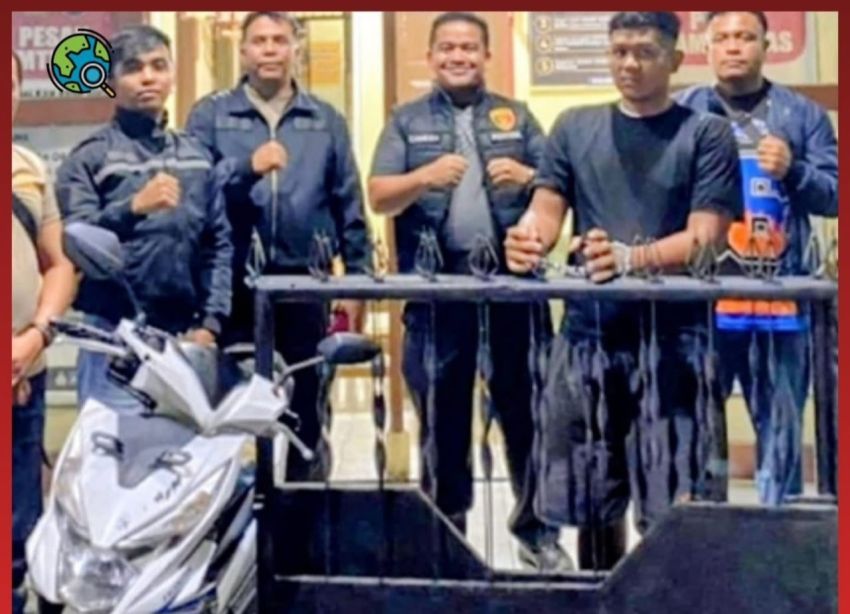 Polsek Sidikalang Kota, Resort Dairi Tangkap Maling Pagar Besi